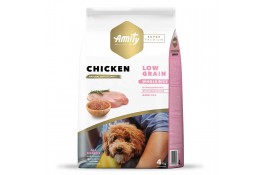 Amity Super Premium Chicken сухой корм для собак с курицей 4 кг