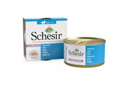 Schesir Tuna вологий корм для дорослих котів з тунцем в соусі 85 г