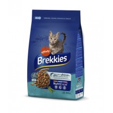 Brekkies Cat Salmon and Tuna сухий корм для дорослих котів з лососем і тунцем 3,5 кг