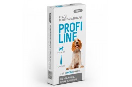 Provet Profiline протипаразитарні краплі для собак малих порід (4 піпетки по 1 мл)