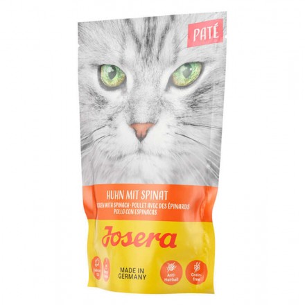 Josera Pate паштет с курицей и шпинатом для кошек 85 г