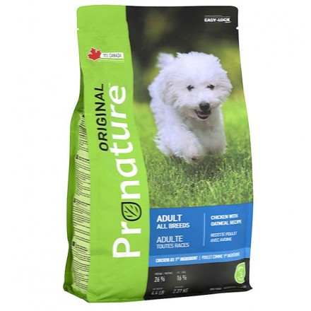 Pronature Original Dog Adult Chicken with Oatmeal сухий корм для дорослих собак з куркою 2,27 кг