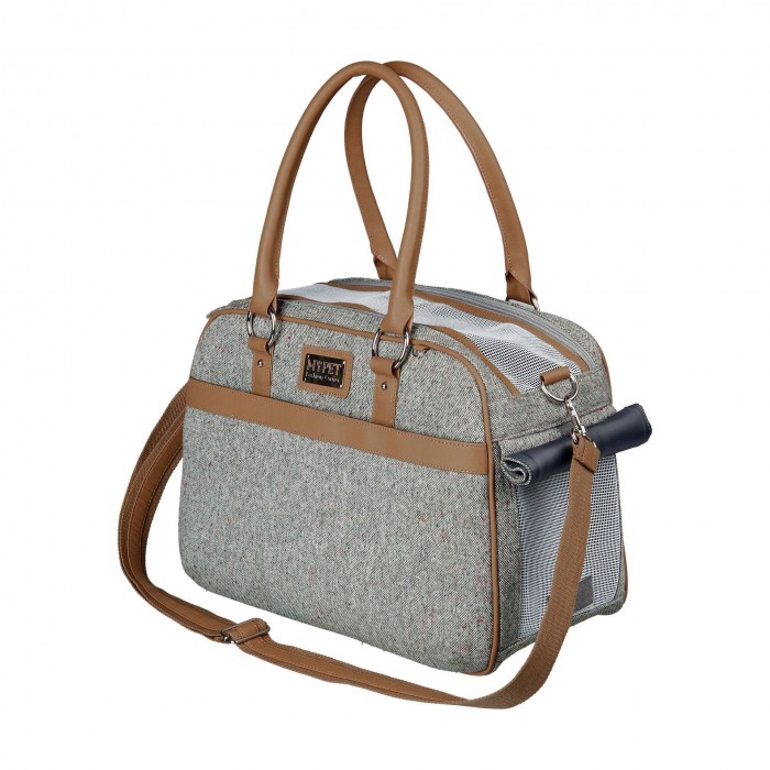 Trixie Helen сумка-переноска для котов и собак серая 19х28х40 см