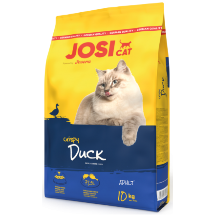 Josera JosiCat Crispy Duck сухой корм для котов с уткой 10 кг