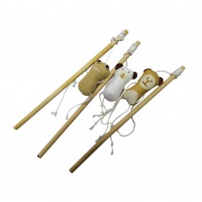 Croci іграшка Дражнилка зі звірятком для котів 26 см