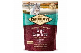 Carnilove Fresh Carp and Trout Sterilised for Adult cats із коропом і фореллю для дорослих стерилізованих котів 400 g