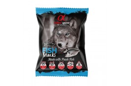 Alpha Spirit Dog Snacks Fish напіввологі ласощі для собак з риби 50г (кубики)