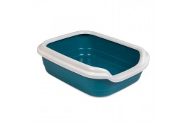 Comfort M туалет для кошек с бортиком ультрамарин 41х30х13,5 см