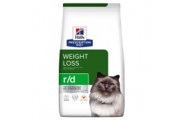 Hill's Prescription Diet r/d сухой корм для снижения веса котов с курицей 1,5 кг