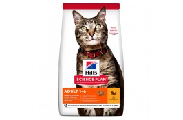 Hill's SP Adult сухой корм для взрослых кошек с курицей 15 кг