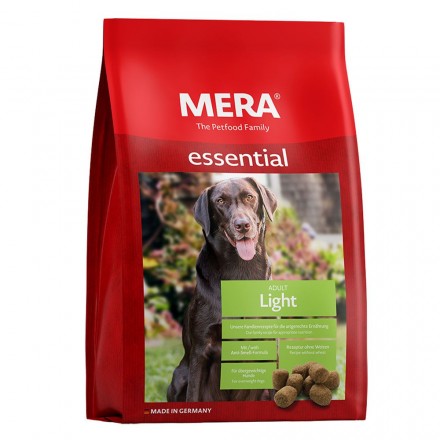 MERA essential Light сухий корм для собак із зайвою вагою 12,5 кг