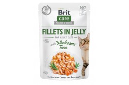 Brit Care Cat pouch філе в желе з тунцем 85g