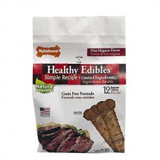 Nylabone Healthy Edibles Petite лакомства для собак малых пород с чувствительным пищеварением 12шт/уп (11,4см)