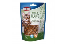 Trixie PREMIO Barbecue Hearts ласощі для котів з куркою 50гр