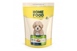 Home Food Puppy Mini сухой корм для щенков малых пород 1-12 месяцев "Ягнятина с рисом" 0,7 кг