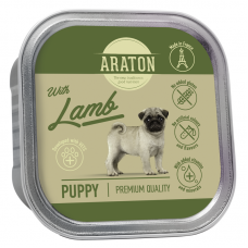 ARATON Puppy with Lamb вологий корм для цуценят з ягням 150 г