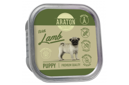 ARATON Puppy with Lamb влажный корм для щенков с ягненком 150 г
