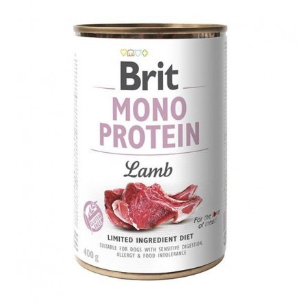Brit Mono Protein Dog з ягням 400 g