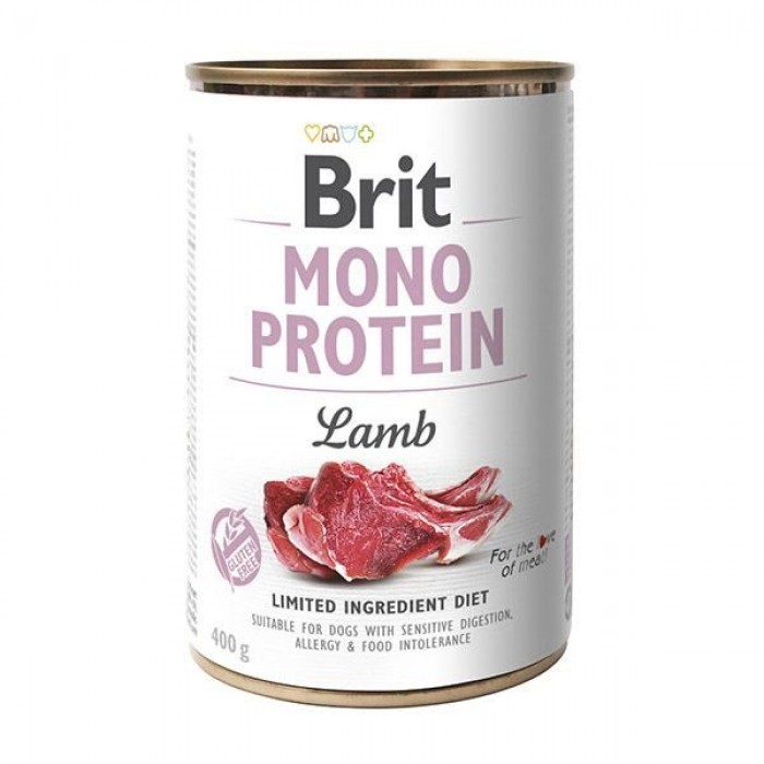 Brit Mono Protein Dog з ягням 400 g