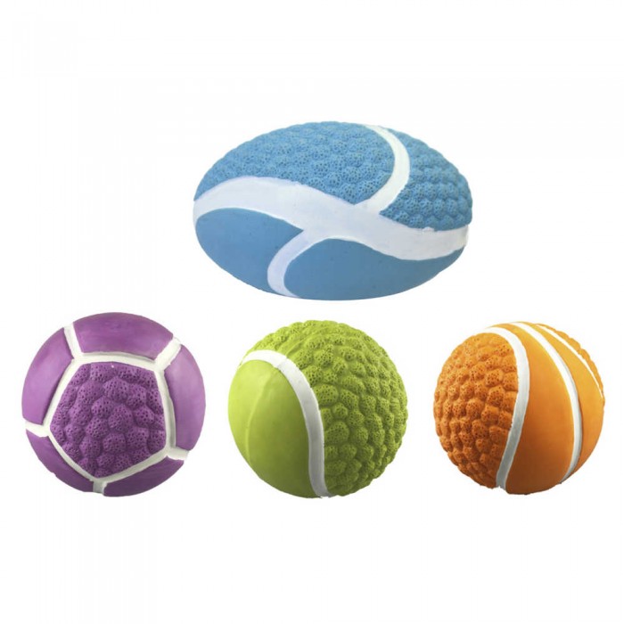 Croci іграшка для собак "Спортивний м'яч" з пищалкою 7,5-10 см