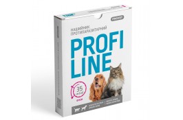 ProVet Profiline противопаразитарный ошейник для кошек и собак малых пород (фуксия) 35 см