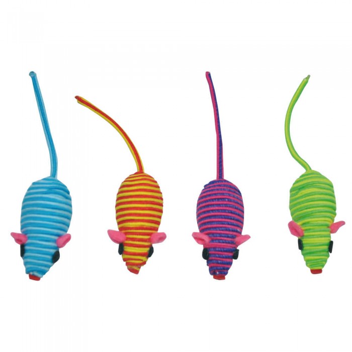 Croci нейлоновая игрушка для кошек "Мышка" 5 см