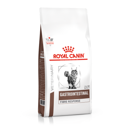 ROYAL CANIN GASTROINTESTINAL FIBRE RESPONSE сухий корм для котів при захворюваннях шлунково-кишкового тракту 0,4 кг