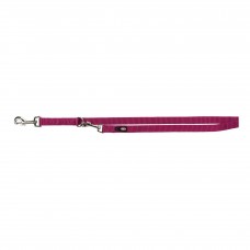 Trixie Premium поводок-перестежка для собак миниатюрных и мини пород ярко-розового цвета размер: XS-S 2м/15мм