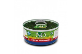 Farmina N&D Grain Free Prime Chicken Adult беззерновий вологий корм для котів з куркою та гранатом 70 г