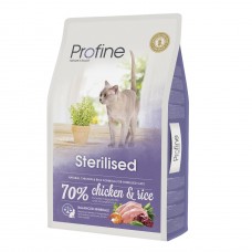 Profine Cat Sterilised курица и рис для кастрированных 10 kg