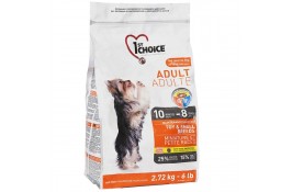 1st Choice Adult Toy & Small Chicken сухий корм  для собак міні та малих порід з куркою 2,72 кг