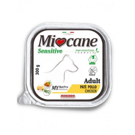 Morando Miocane Sensitive Monoprotein влажный корм для собак с курицей 300г*18шт