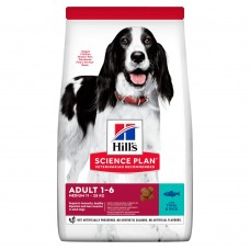 Hill’s SP Adult Medium Breed сухой корм для собак средних пород с тунцем и рисом 14 кг