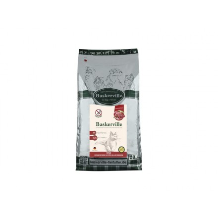 Baskerville Grain Free Cat Adult Beef сухий корм для котів з яловичиною та бататом 20 кг
