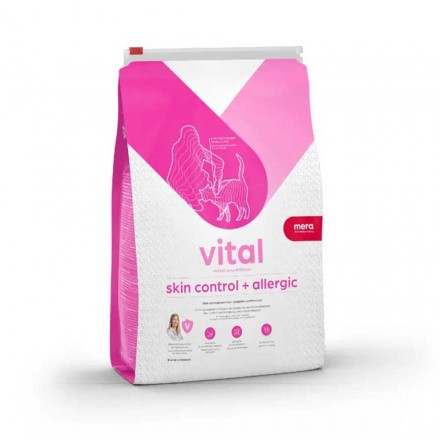 MERA MVH Skin Control сухой корм при дерматозе и выпадении шерсти 0,75кг