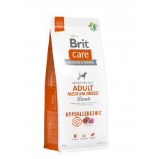 Brit Care Dog Hypoallergenic Adult Medium Breed гіпоалергенний корм для собак середніх порід з ягням 12 кг