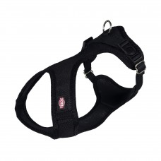 Trixie Soft мягкая шлея для собак миниатюрных и мини пород (чёрная) XXS-XS 25-35см/15мм
