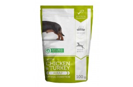 Nature's Protection Optimal Condition вологий корм для собак малих порід з куркою та індичкою 100 г*12шт