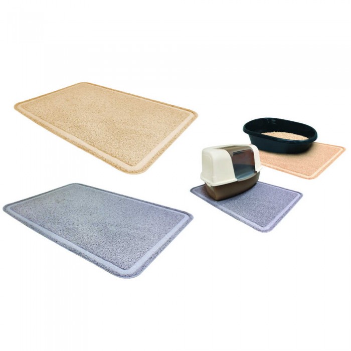 Croci Matty килимок під котячий туалет (бежевий/сірий)