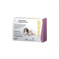 Stronghold противопаразитарные капли для котят и щенков весом до 2,5 кг (1 пипетка 0,25 мл)