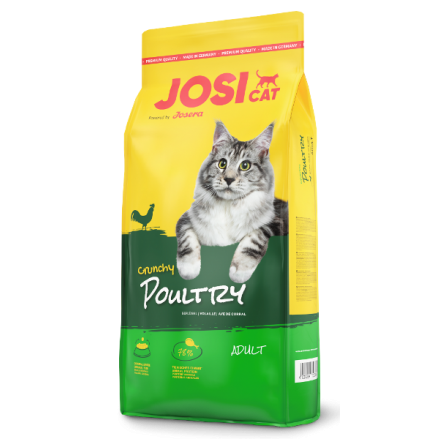 Josera JosiCat Crunchy Chicken сухой корм для котов с мясом птицы 0,65 кг