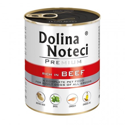 Dolina Noteci Premium влажный корм для собак с говядиной 800 г
