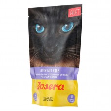 Josera Filet влажный корм с филе курицы и телятиной для кошек 70 г