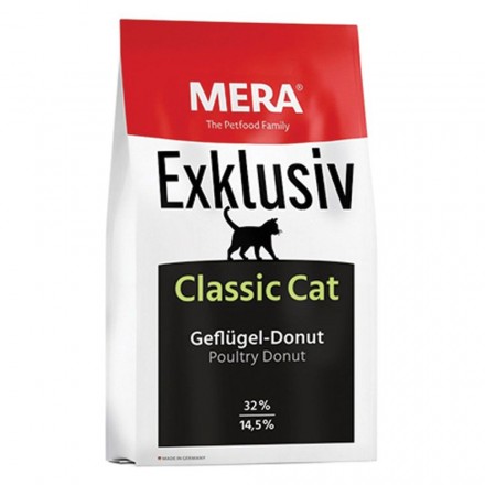 Mera Exklusiv Classic Cat Poultry Donut сухий корм для котів з птицею 20 кг