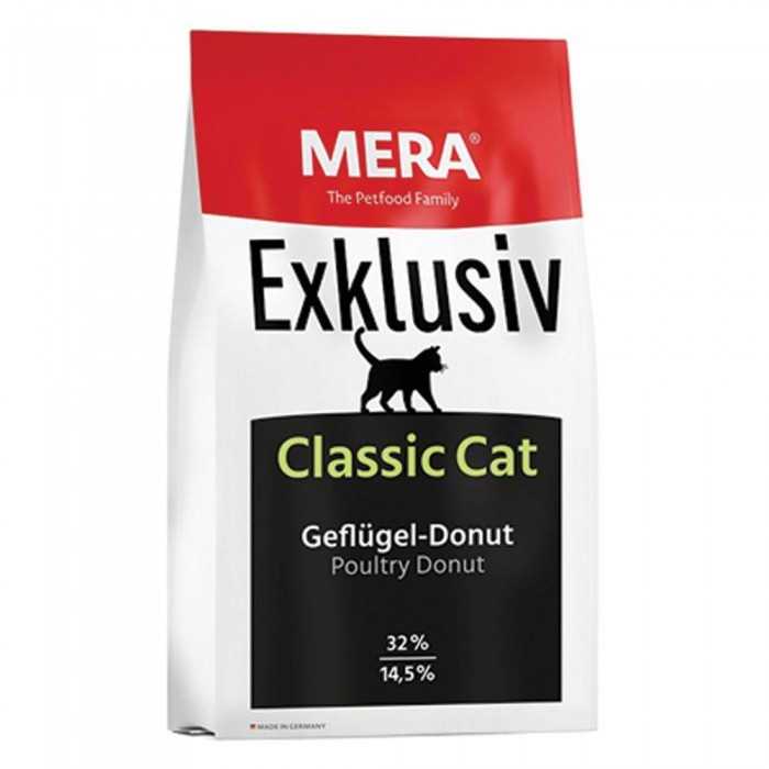 Mera Exklusiv Classic Cat Poultry Donut сухой корм для котов с птицей 20 кг