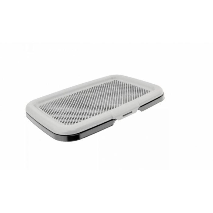 Irak Plast туалет под пеленку с сеткой для собак (белый)