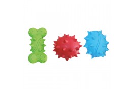 Croci Spiky игрушка для собак "Шипованные фигурки" с пищалкой 10-14 см