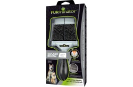 FURminator жорстка щітка-пуходерка для котів та собак з середньою та довгою шерстю розмір L 
