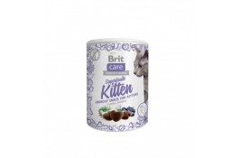 Brit Care Cat Snack Superfruits Kitten ласощі для кошенят з куркою, кокосом та чорницею 100 г