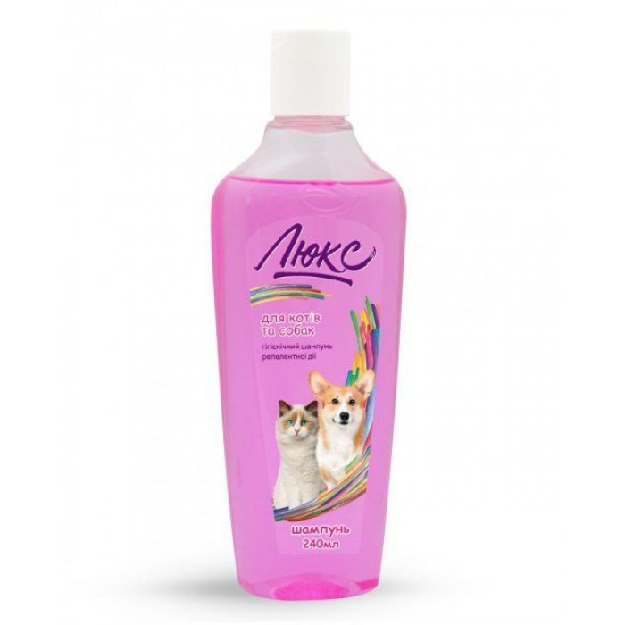 ProVET Природа Люкс шампунь репелентної дії  від зовнішніх паразитів для собак та котів 240 мл